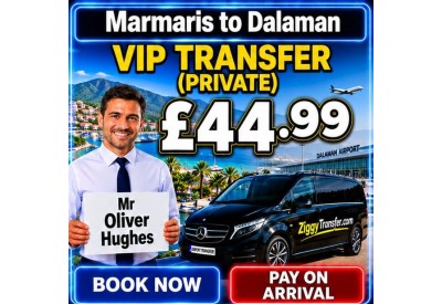 Emre Beach & Emre Hotel to Dalaman Airport